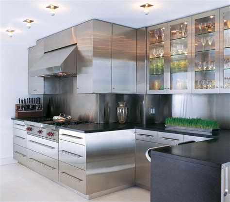 Stainless steel Kitchen Cabinetry 